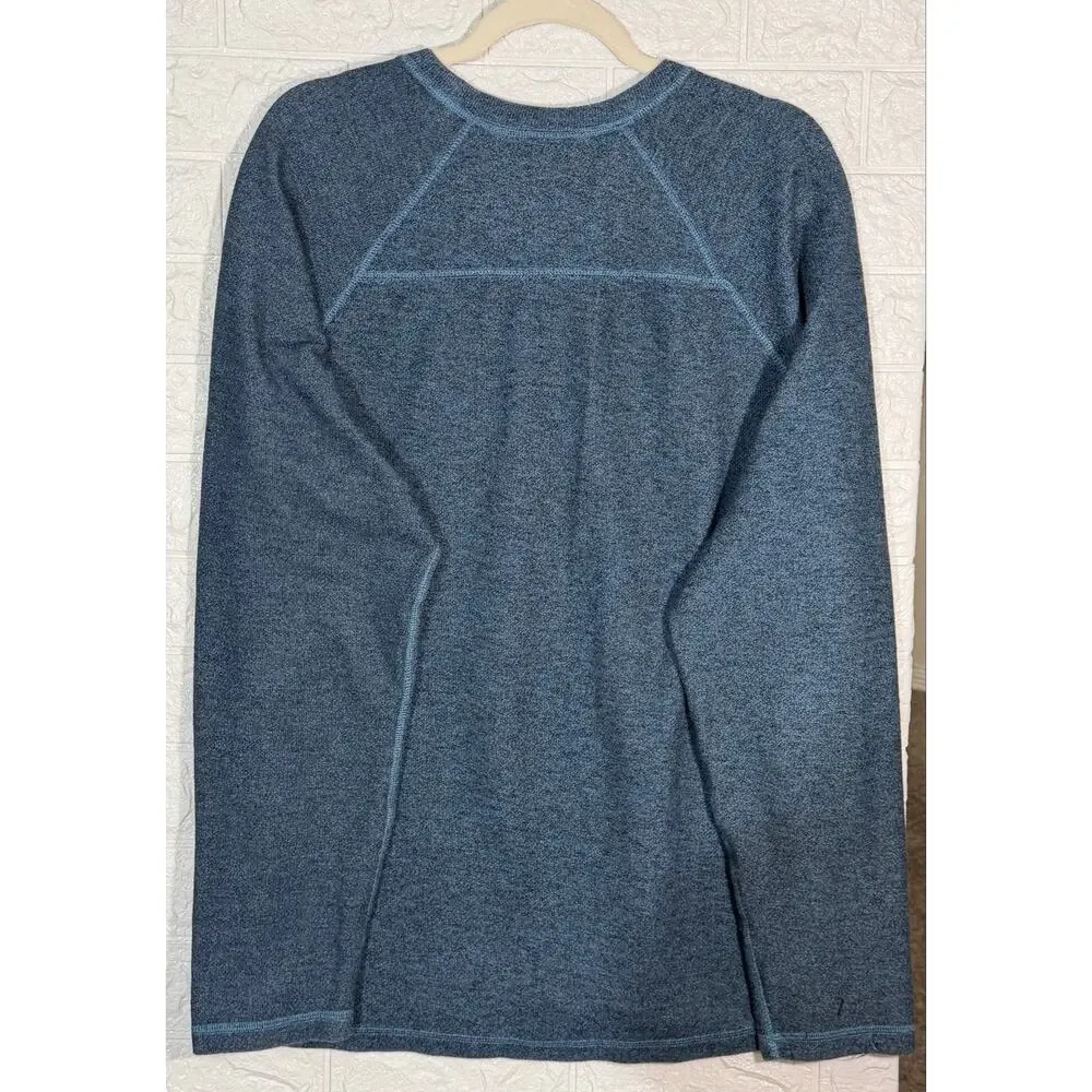 Tommy Bahama Men’s XL Blue Heathered Crewneck Sweatshirt Marlin Logo